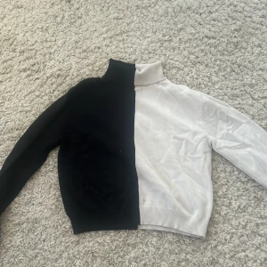 Sjukt cool tröja - Säljer denna tröja med hals som man kan vika upp och ner. Väldigt bra skick och jätte skön💗