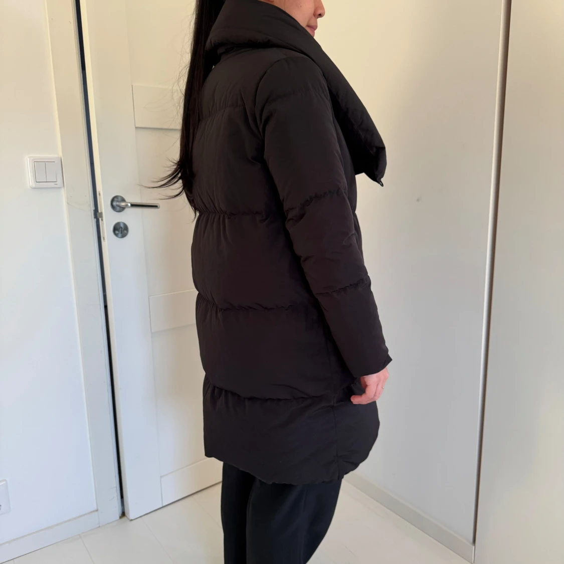 Svart dunjacka från Woolrich