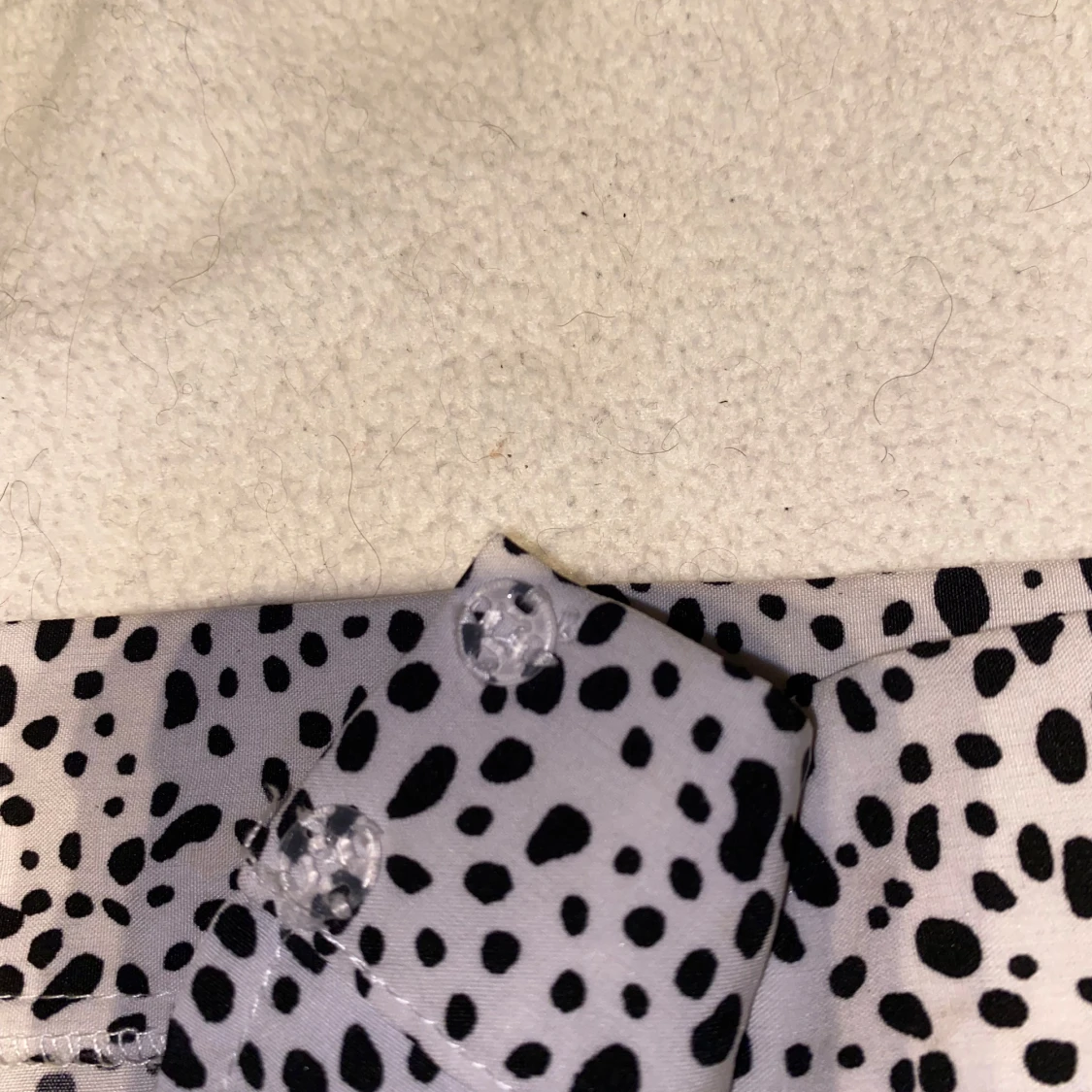 Svart vit justerbar kjol - 91