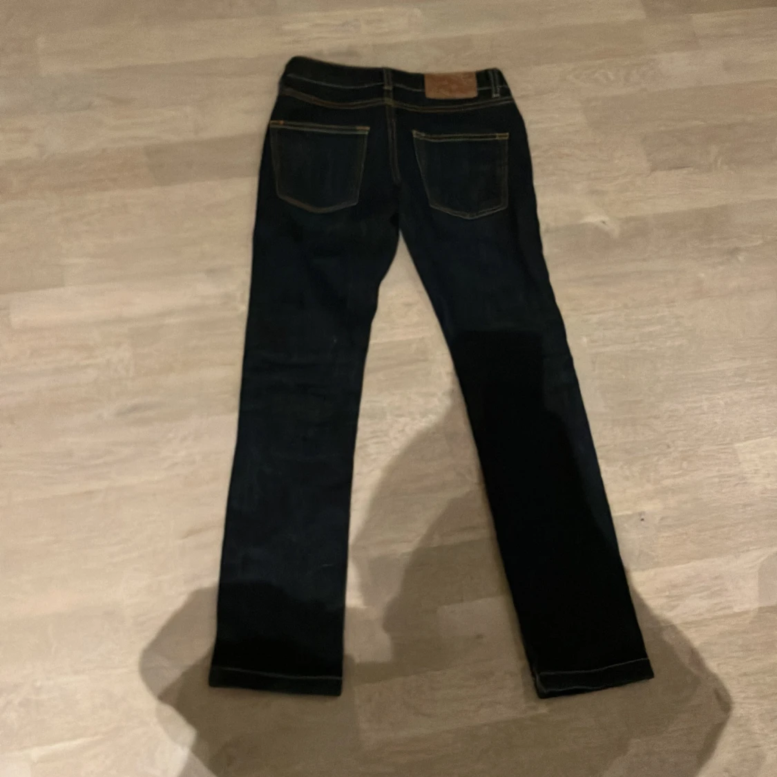 Super snygg Svarta jeansbyxor skinny low Waits💗 - 91