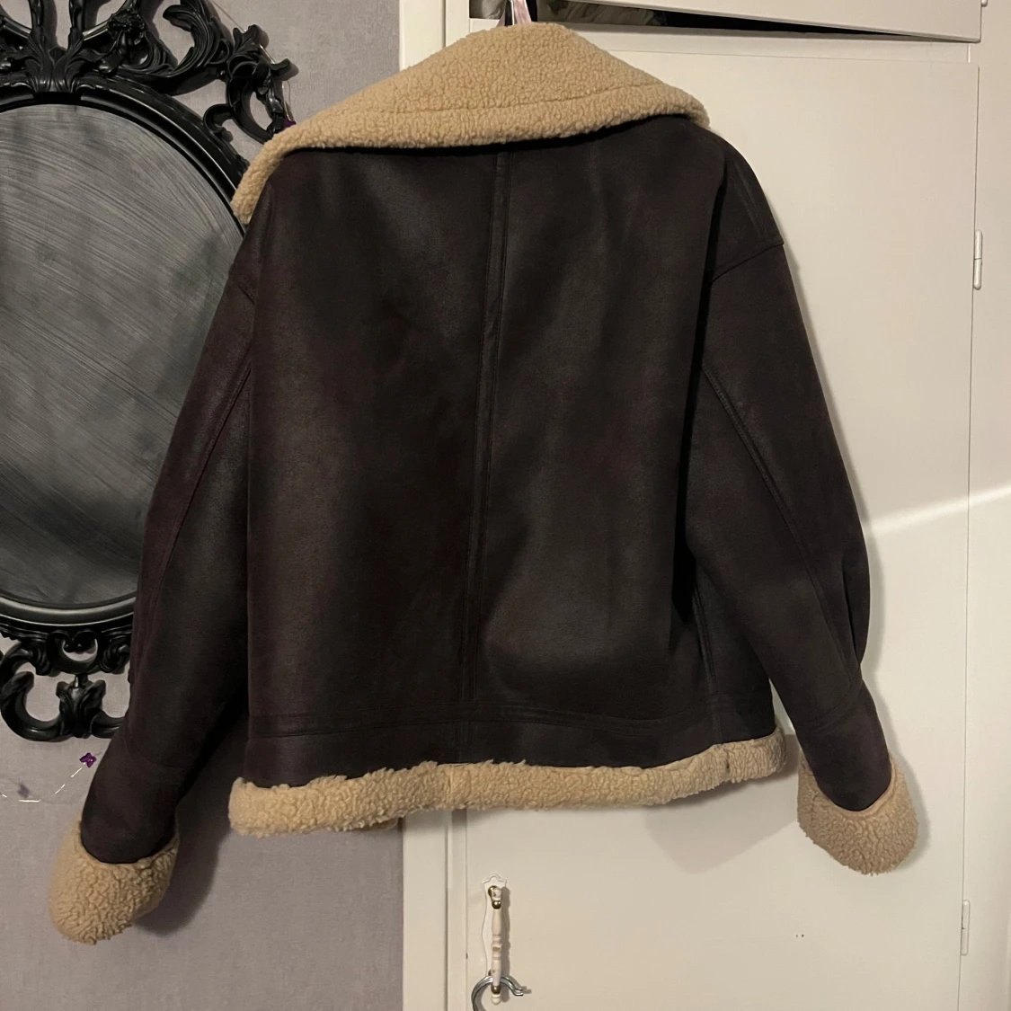 brun vinterjacka/höstjacka - 90