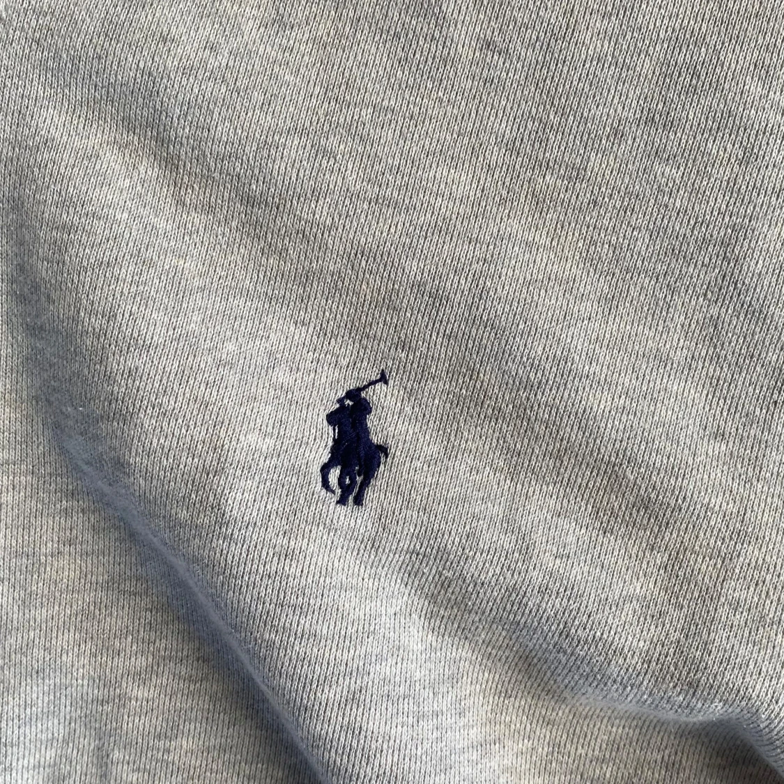 Grå Polo Ralph Lauren Hoodie strl M - 91