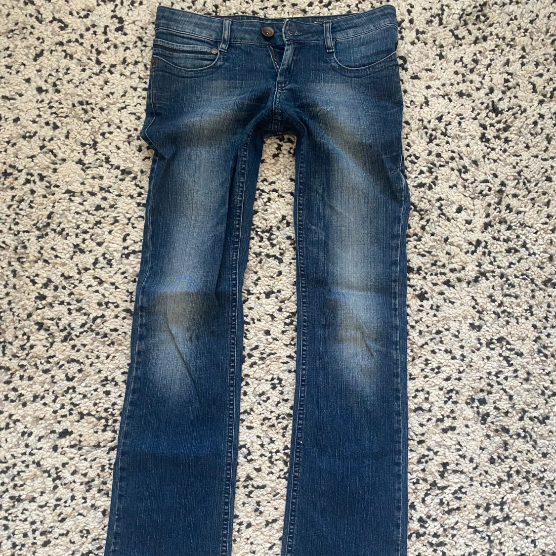Lågmidjade jeans