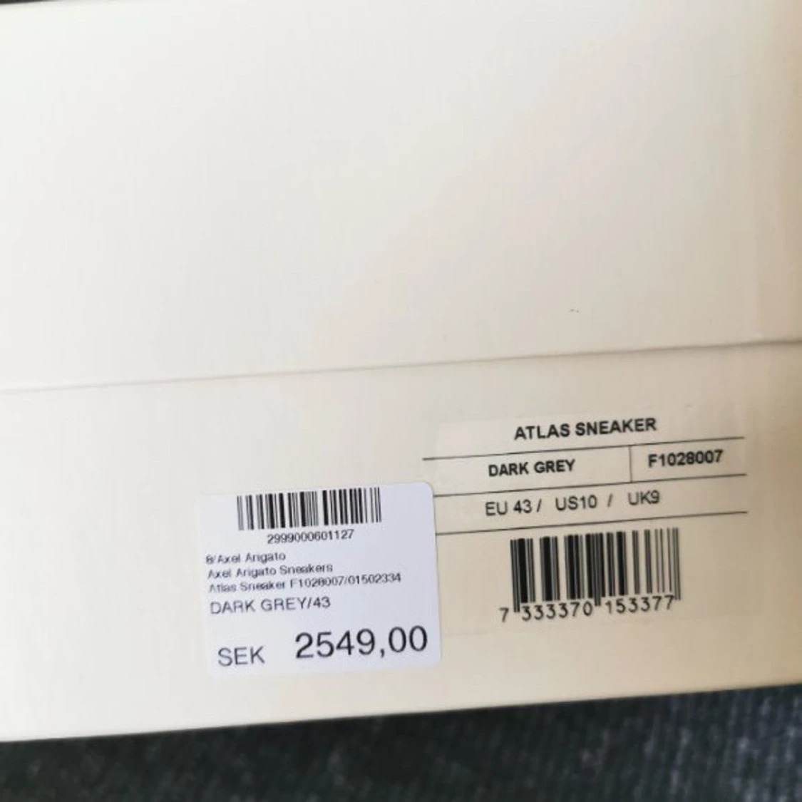 Axel Argiato Skor mörkgrå - 91