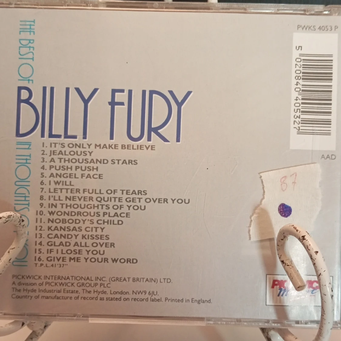 Billy Fury  - 90