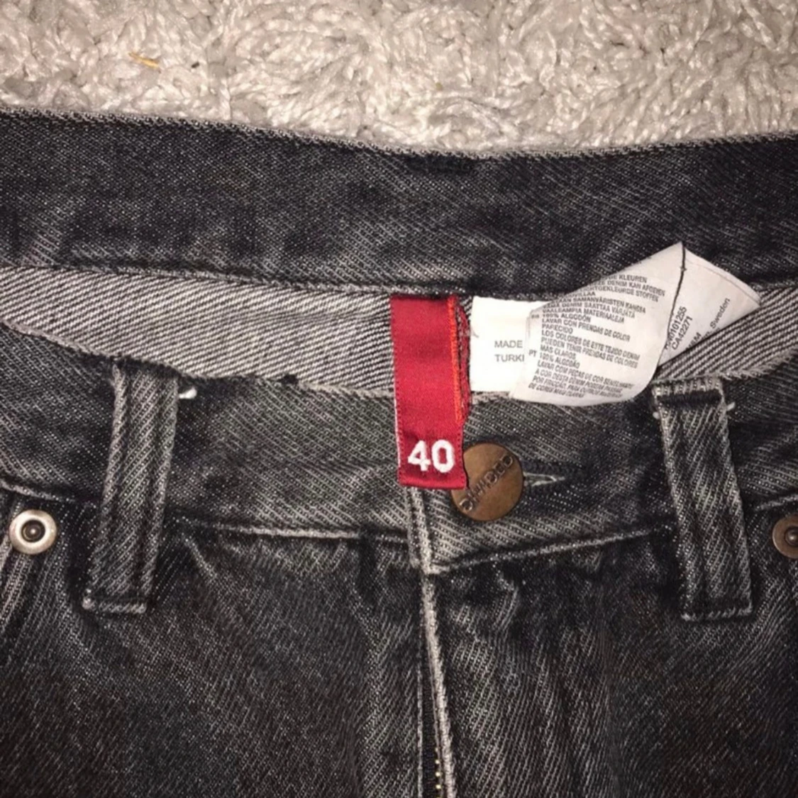 Vintage jeanskjol - 91