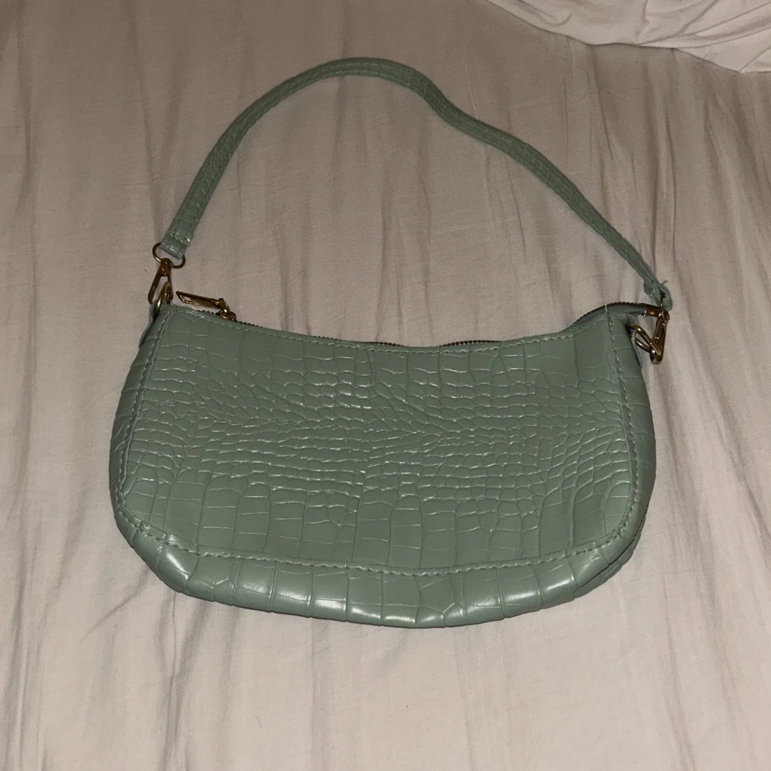 Grön baguette väska 🥖🥖 - 90