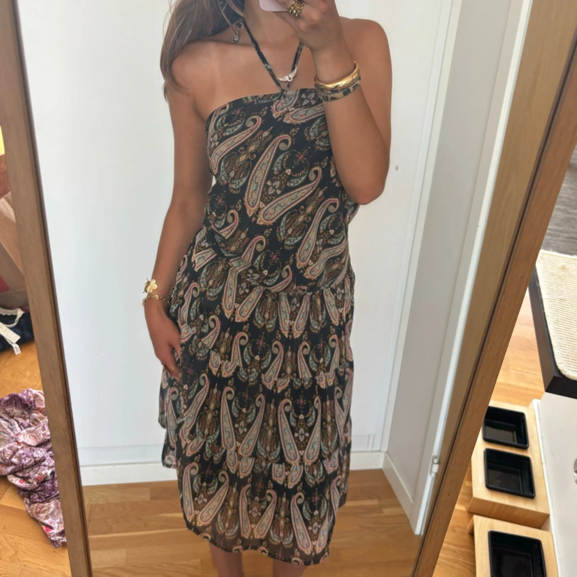 Paisley klänning