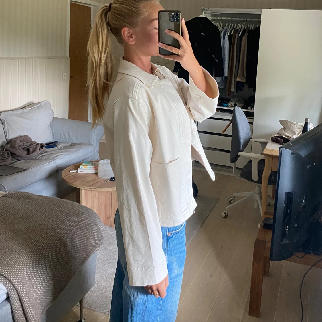 Beige wera jacka  - 90