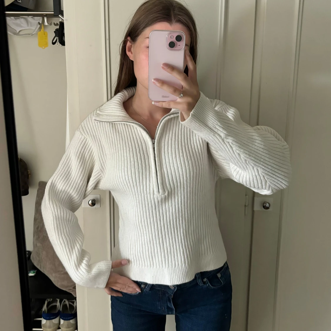 Stickad Tröja  - 90