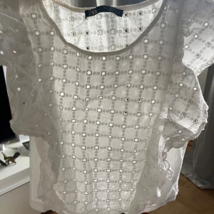 Zara topp - Fin volang topp storlek s säljer pga den passar inte mig. Skriv om ni har frågor  