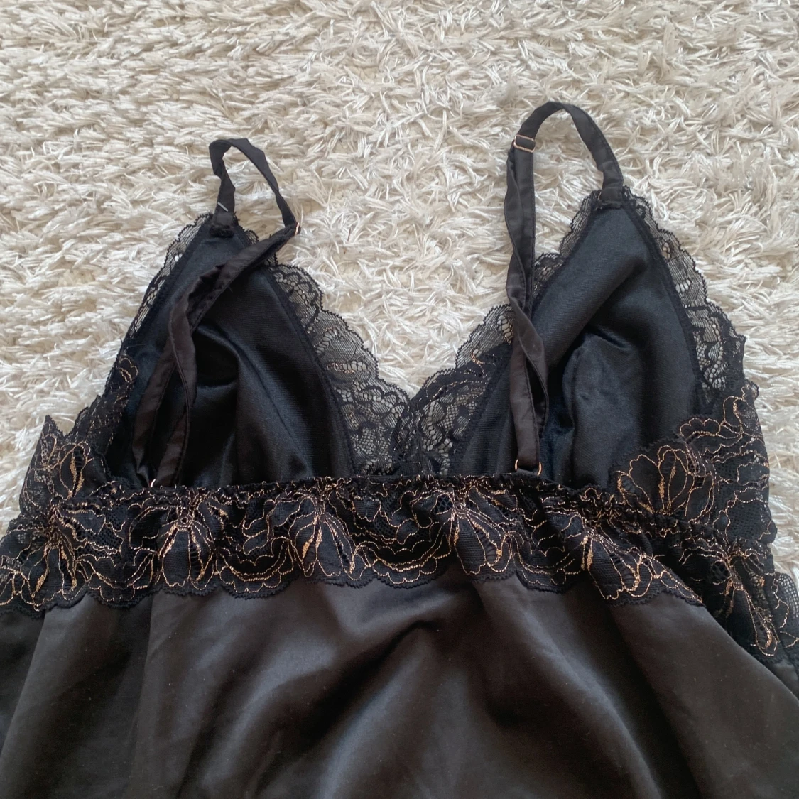 Svart spetslinne  - 91