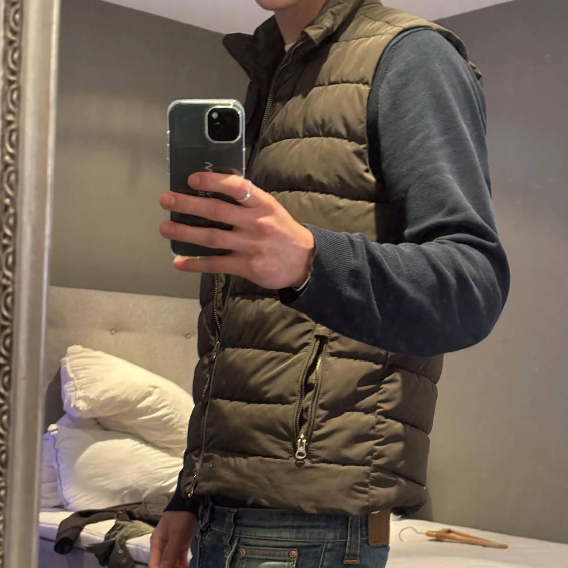 Grön dunväst från Bondelid - 3