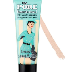The POREfessional Pore Primer från Benefit - Säljer en tub av The POREfessional Pore Primer från Benefit. Denna primer hjälper till att minimera synligheten av porer och ger en jämn bas för smink. Perfekt för en slät och matt finish. Testat en gång på handen men annars helt ny. FULL PRIS: 209kr