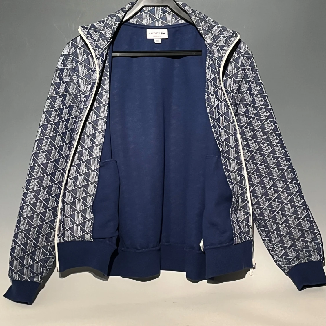 Lacoste monogram zip hoodie - 2