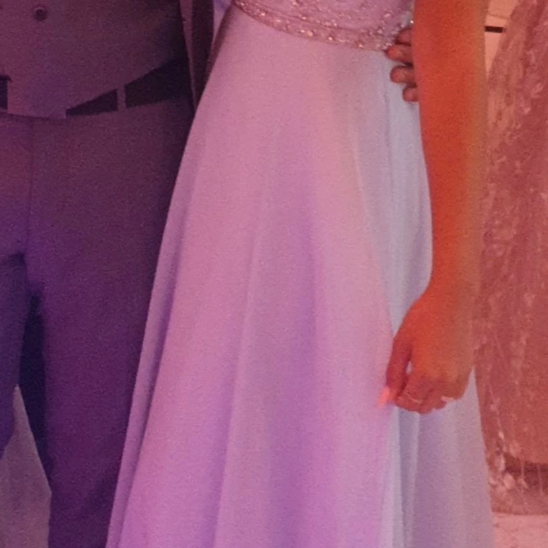 Blå balklänning beautyqeens - 4