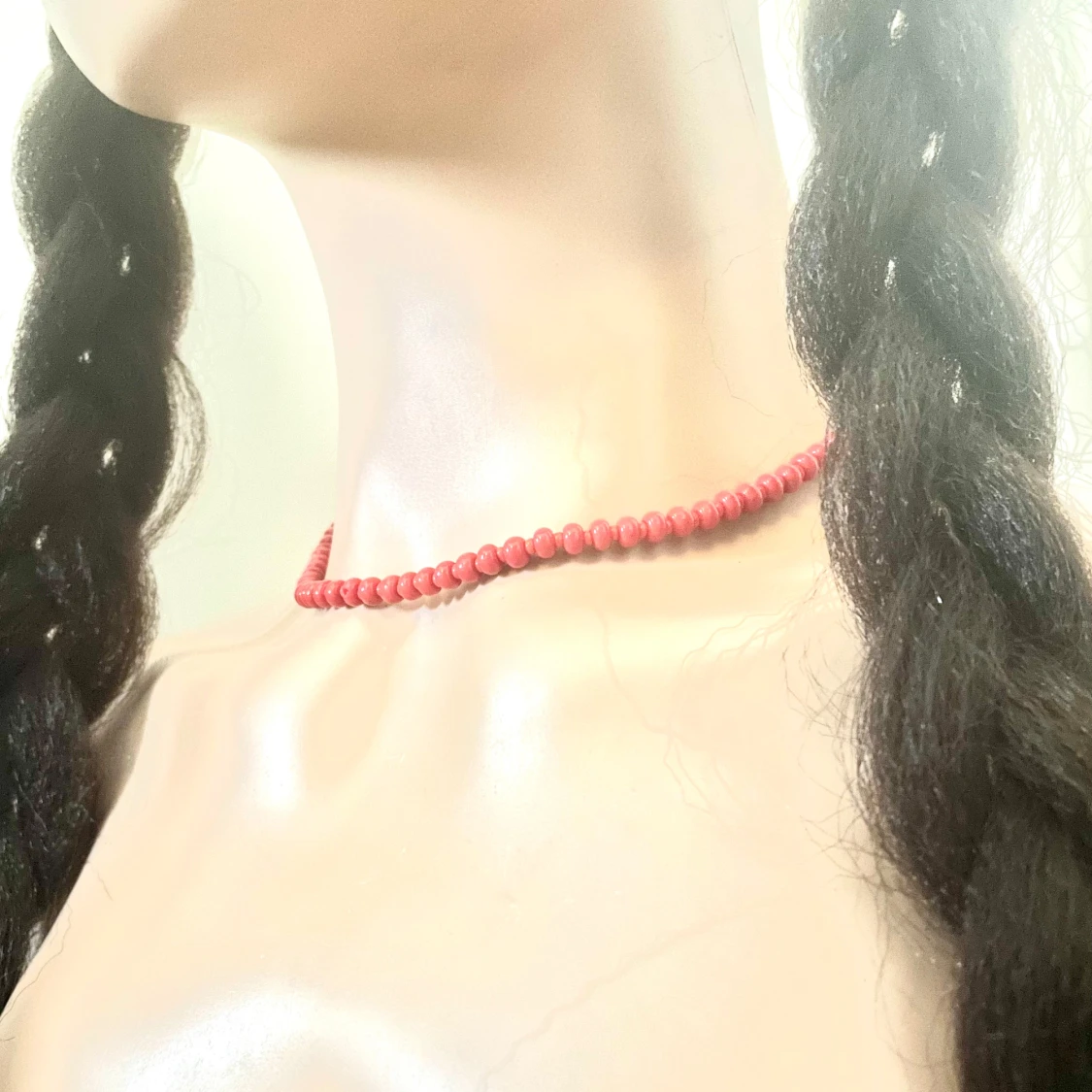 Created by prisförslag- 2 st bruna flätor löshår  - 2