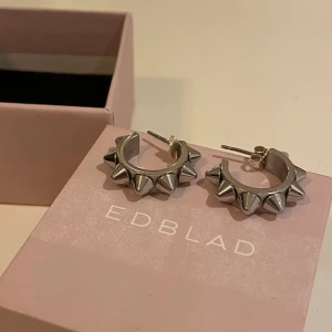Edblad örhängen - Edblad örhängen med pikar 🫶🏼 De är använda, men inget tecken på användning så de ser ut som nya🥰Nypris är 400kr och mitt pris 199kr 😍 De är självklart tvättade efter användning🩷