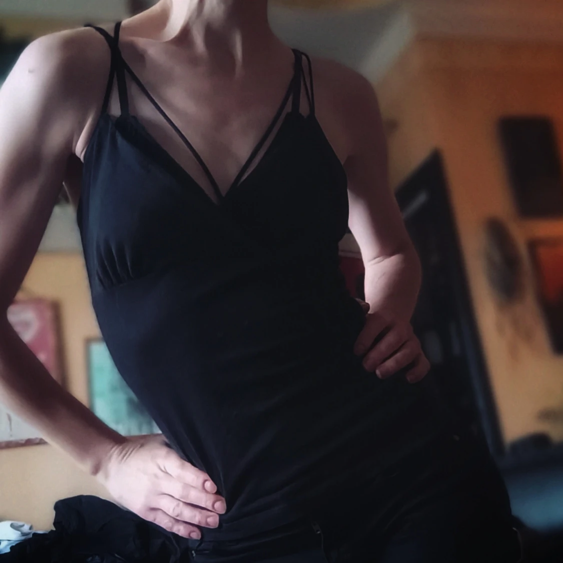 Svart omlottlinne - 1