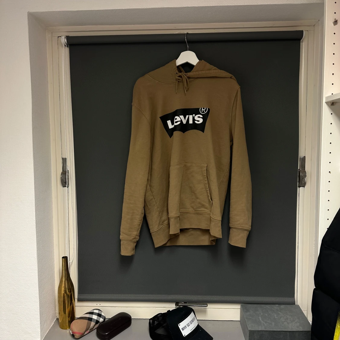 Brun hoodie från Levi's