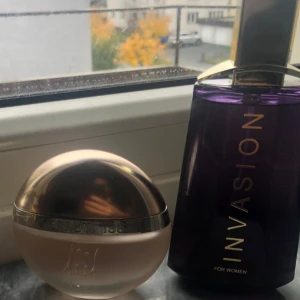 2 parfymer cerruti 1881 50ml och invasion dofttyp: jasmine och honung 100ml - 1 Cerruti 1881 soft blommigdoft 50ml änvändv2 gånger bara 2 Invasion parfym doftar jasmine, honung och ambergris 100ml 