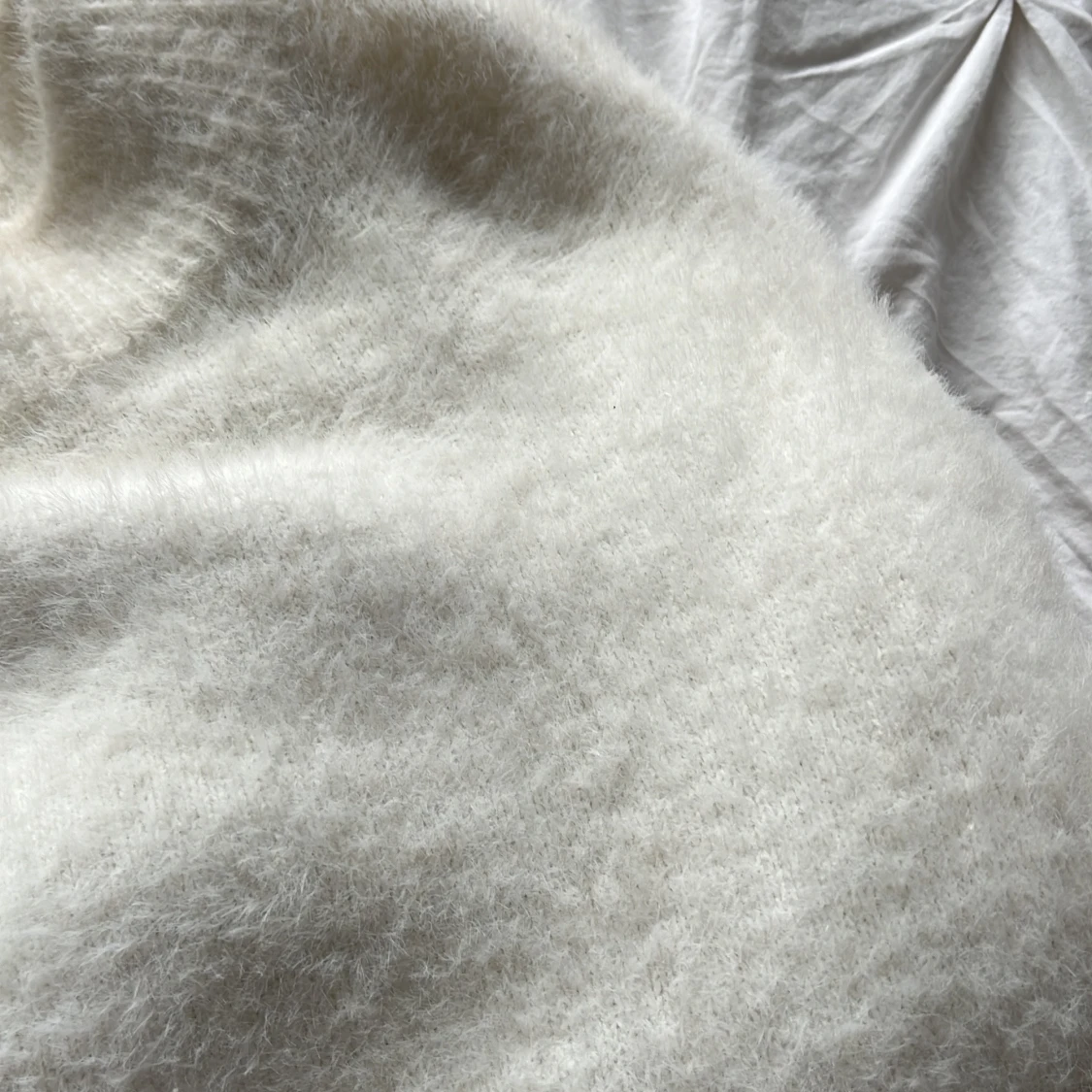 vit stickad tröja  - 91