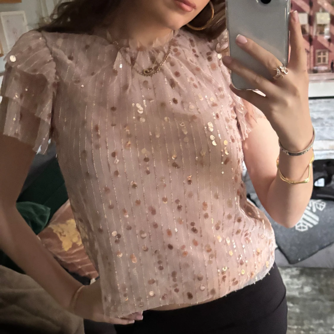 Glitter Topp - 90