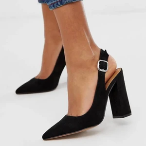 Svarta klackskor  - Oanvända, nypris 500kr 