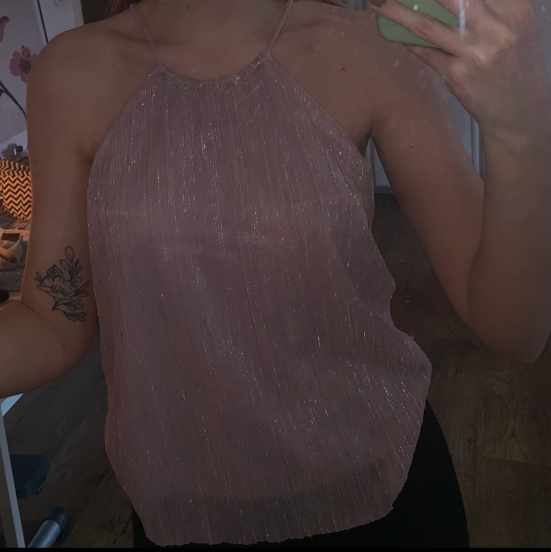Glittrig topp - 90