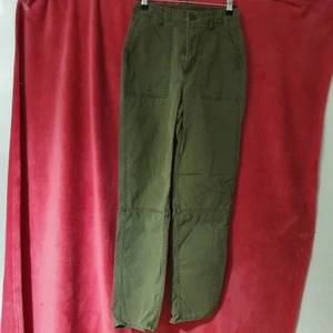 Jeans - Raka gröna jeans