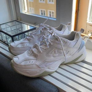 Nike M2K Tekno - Storlek 40. De går att tvätta de så de blir mycket vitare👍🏼 Kostade nya 1800 kr men säljer för mycket mindre och priset kan diskuteras