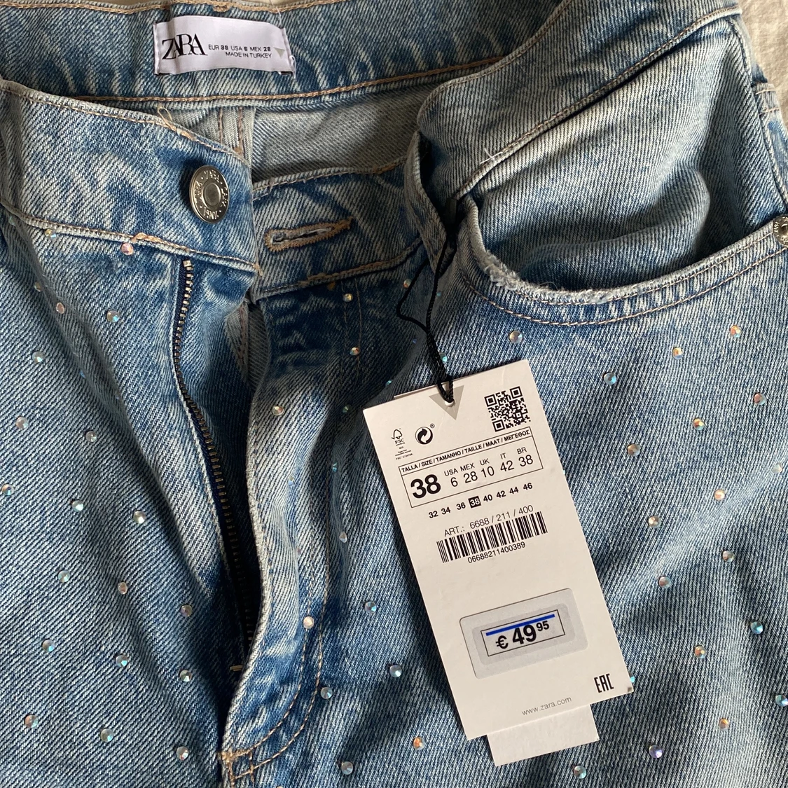 Glittriga Zara jeans - 91