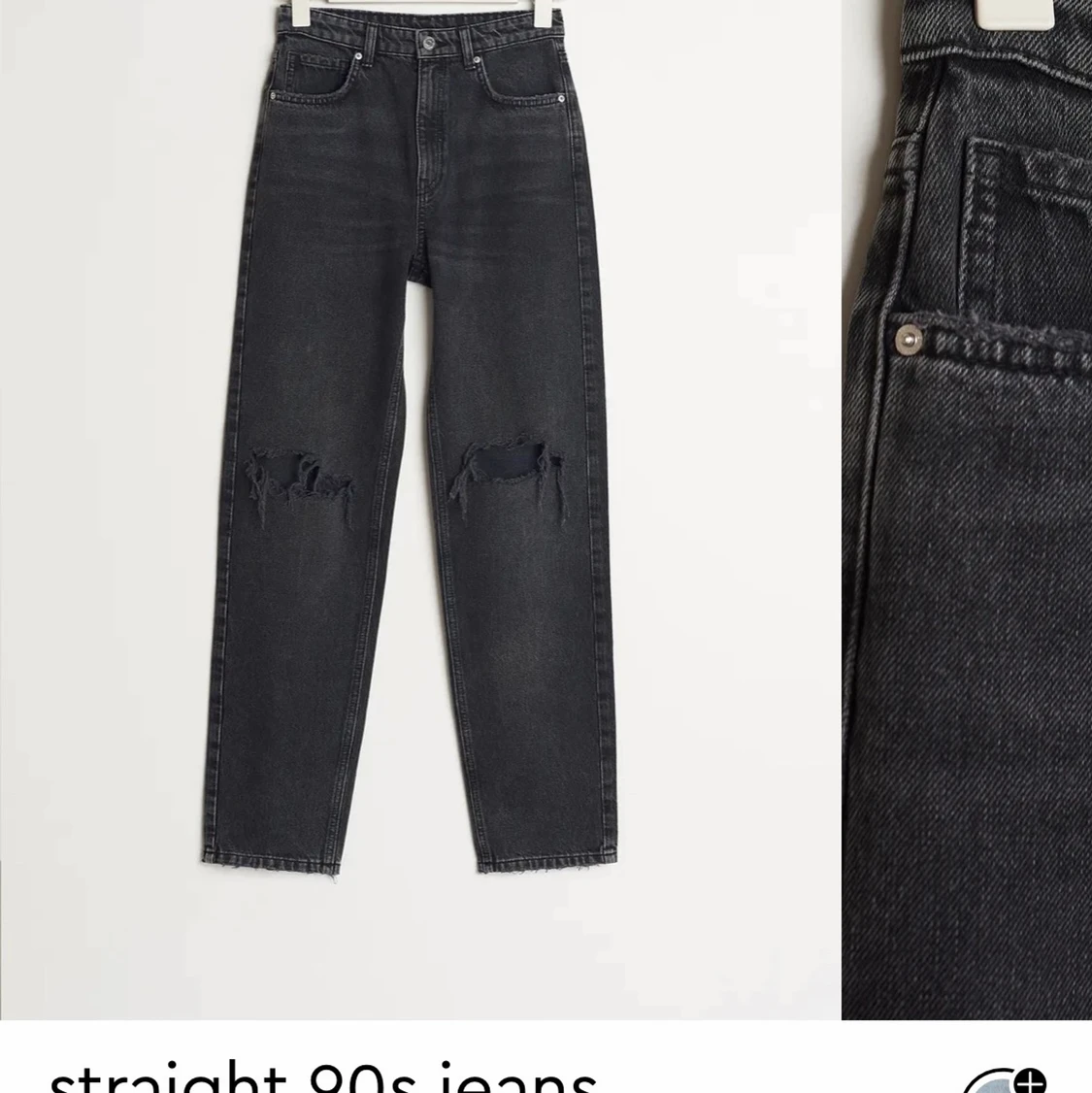 Straight 90s jeans