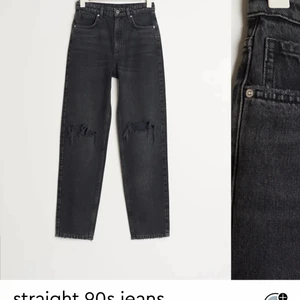 Straight 90s jeans  - Säljer ett par 90s straight jeans från Young Gina i storlek 146 aldrig använda endast testade en gång, har prislappar och allt kvar. Pris kan diskuteras 