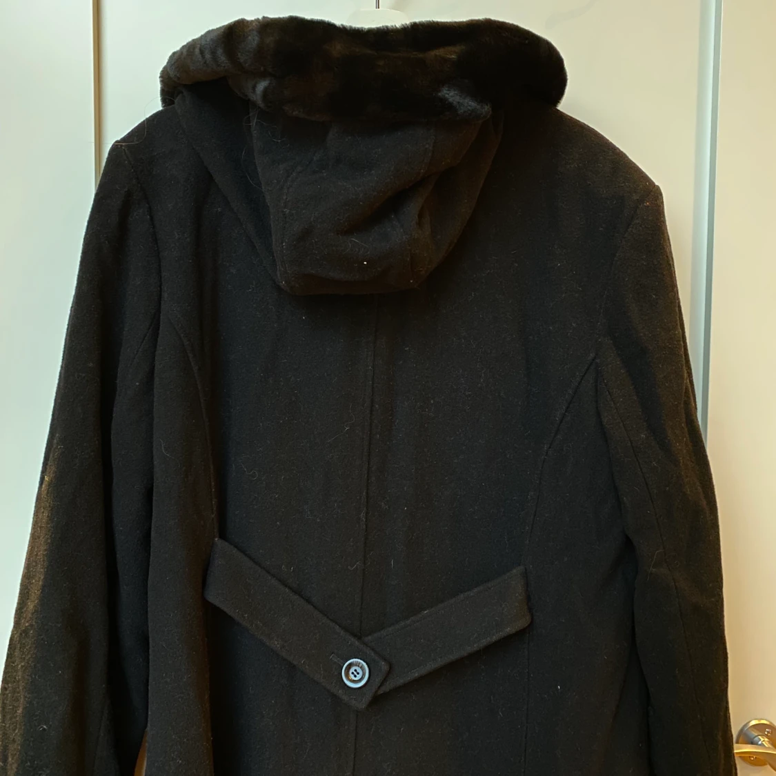 Ullkappa Svart retro - 91