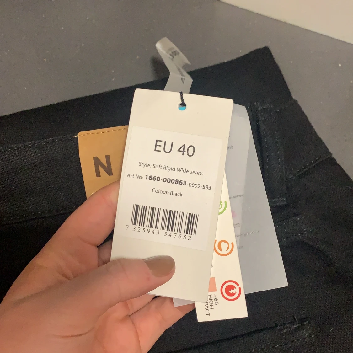 Ekologiska vida jeans NA-KD - 91