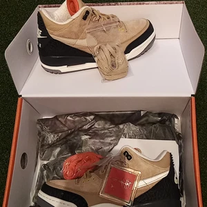 Air Jordan 3 Retro JTH NRG - Nyskick, BIO BEIGE, STORLEK 40.5   pris kan diskuteras
