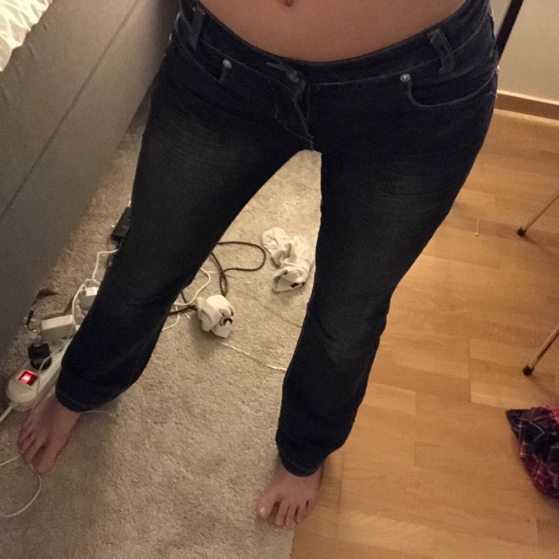 Lågmidjade jeans - 91