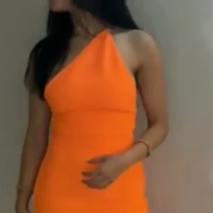 Orange bandage klänning  - HELT NY