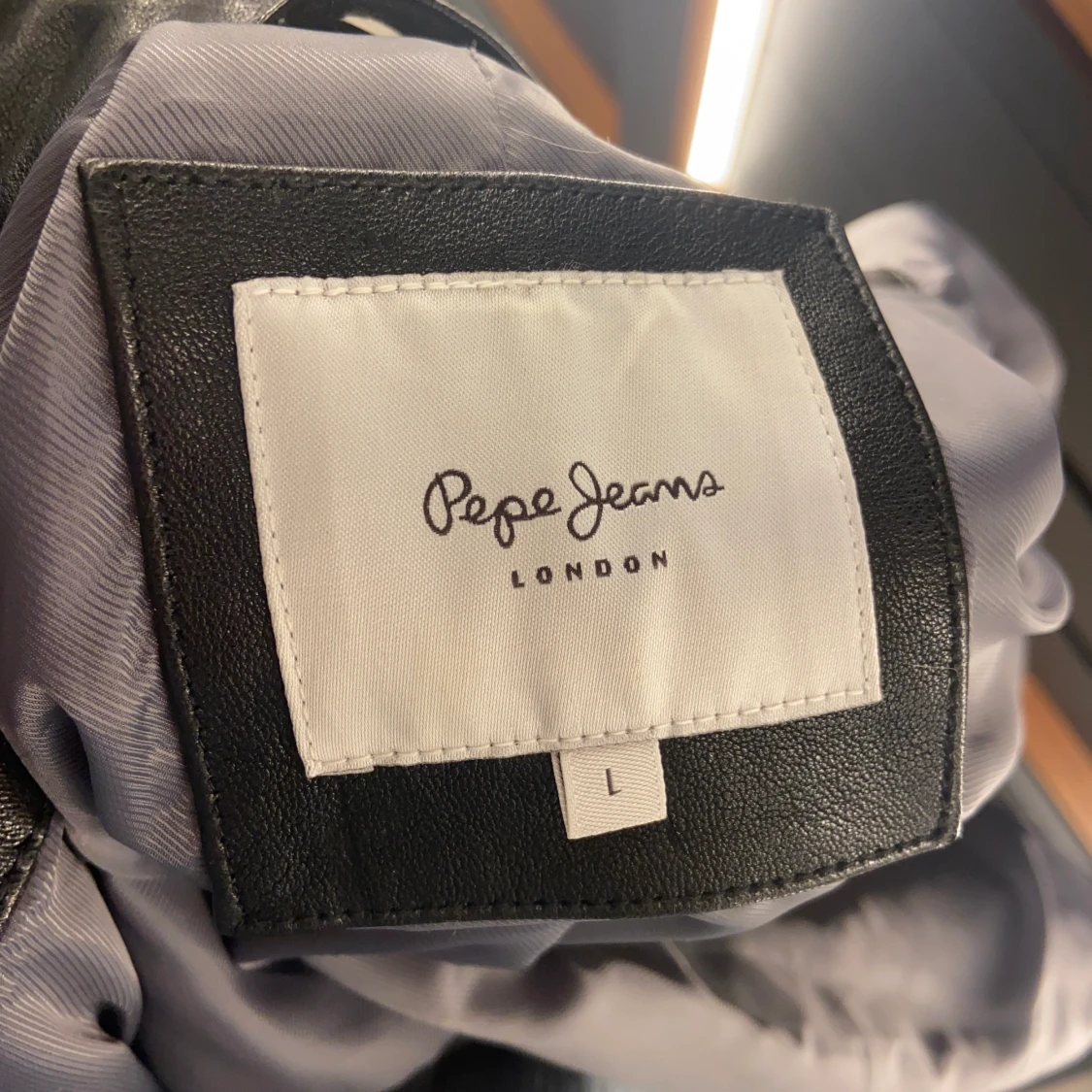 Pepe jeans läderjacka - 91