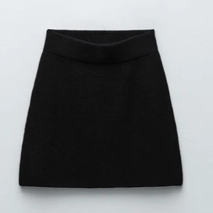 stickad minikjol från Zara - Aldrig använd stickad kjol från Zara i Storlek S. Går att använda som både topp & kjol🖤