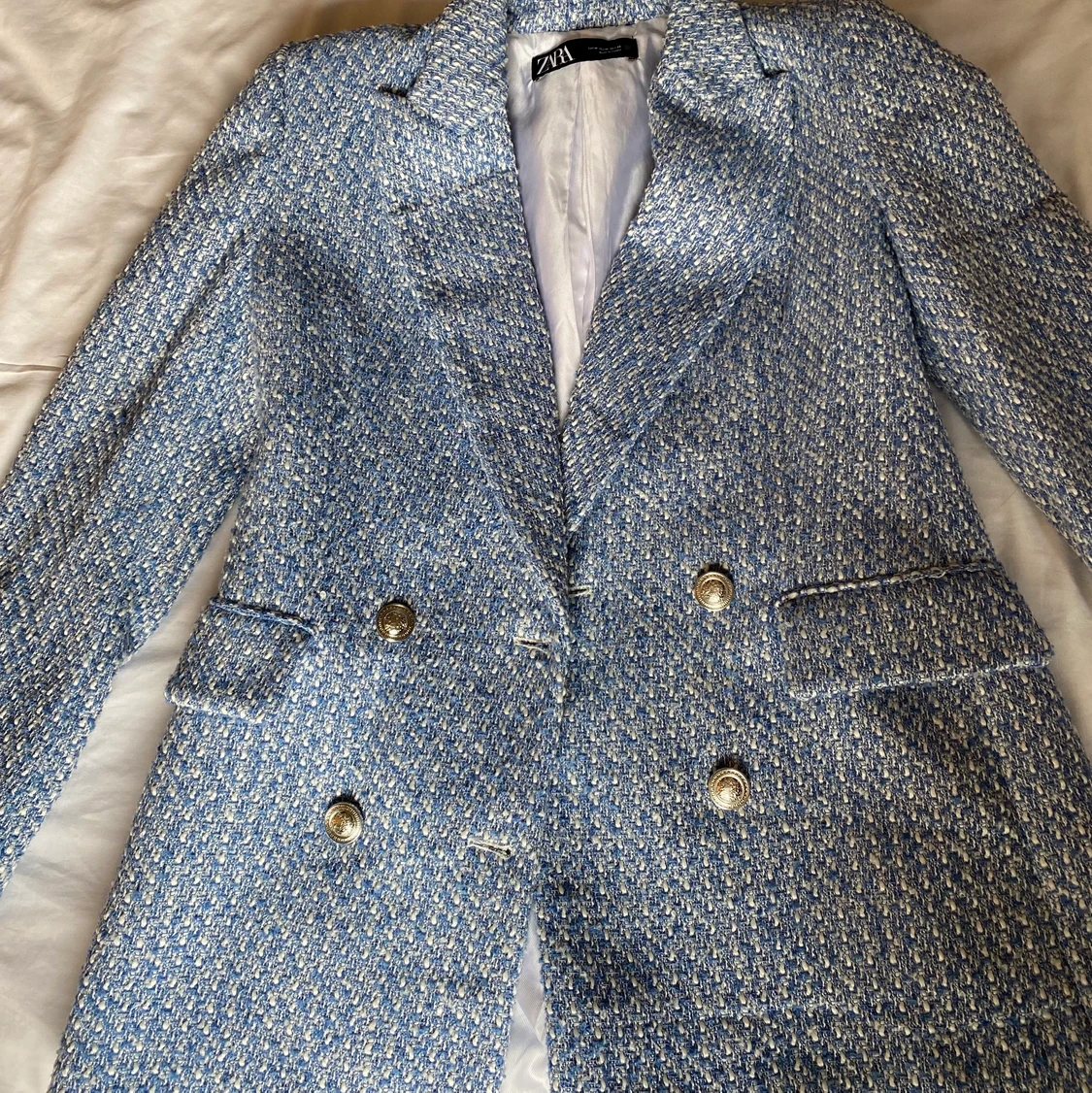 Ljusblå kavaj från Zara - 90