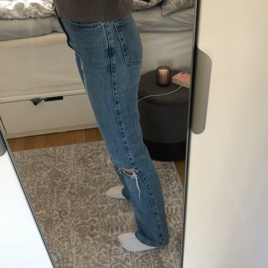 Blå Row jeans  - 91
