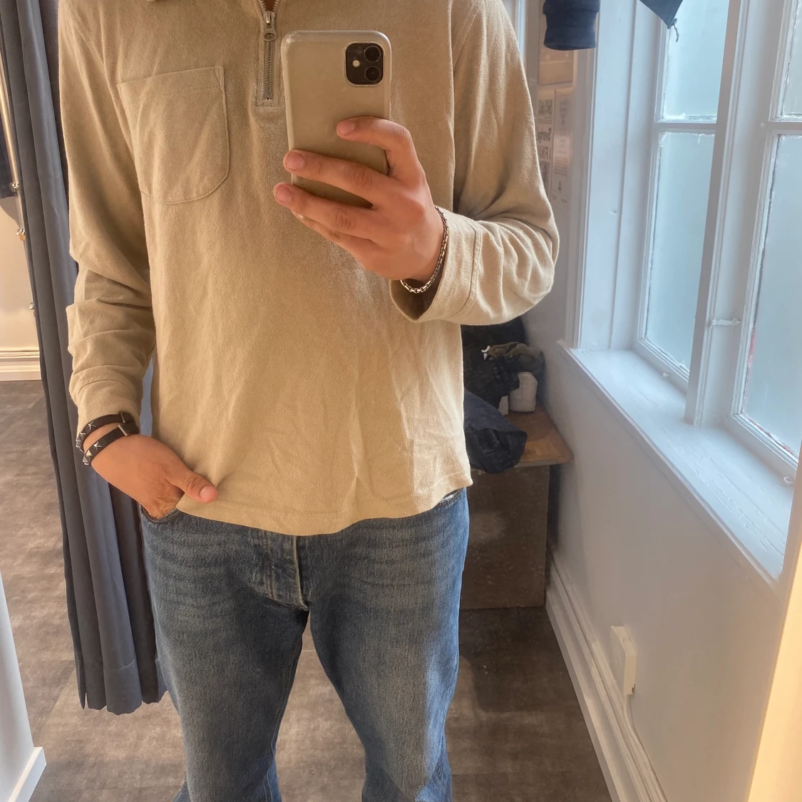 Weekdy zip tröja - 90