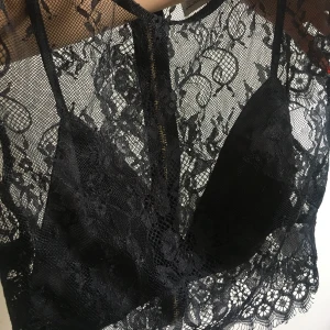 Lace Crop top with built in bra  - True to fit and such a sexy item!