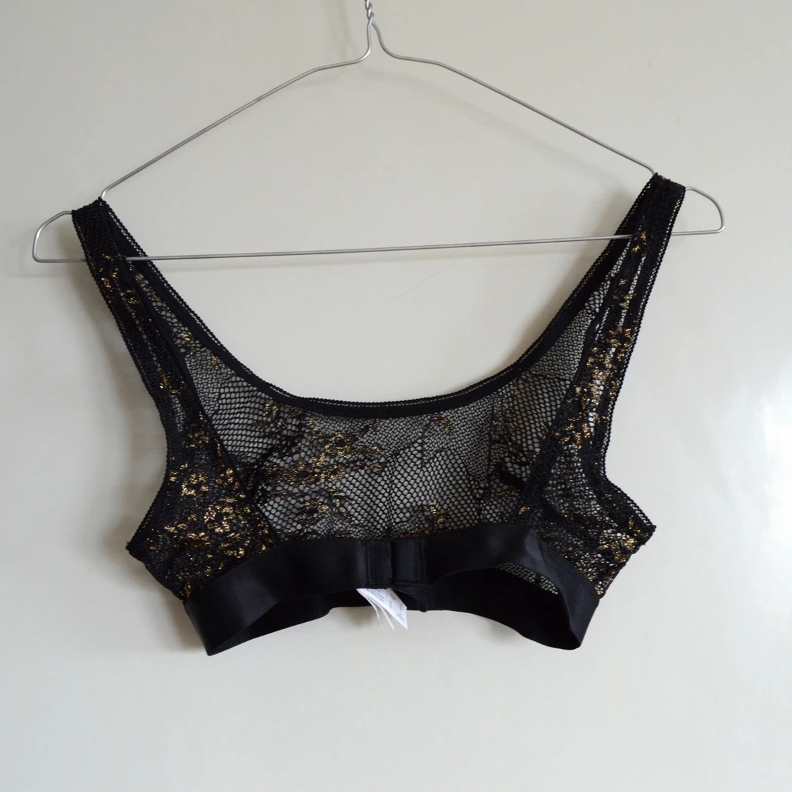 Genomskinlig bralette