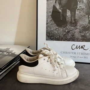 Sneakers liknande Alexander Mqueen  - Snygga sneakers i strlk 39 lite slitna men inte så det syns på 
