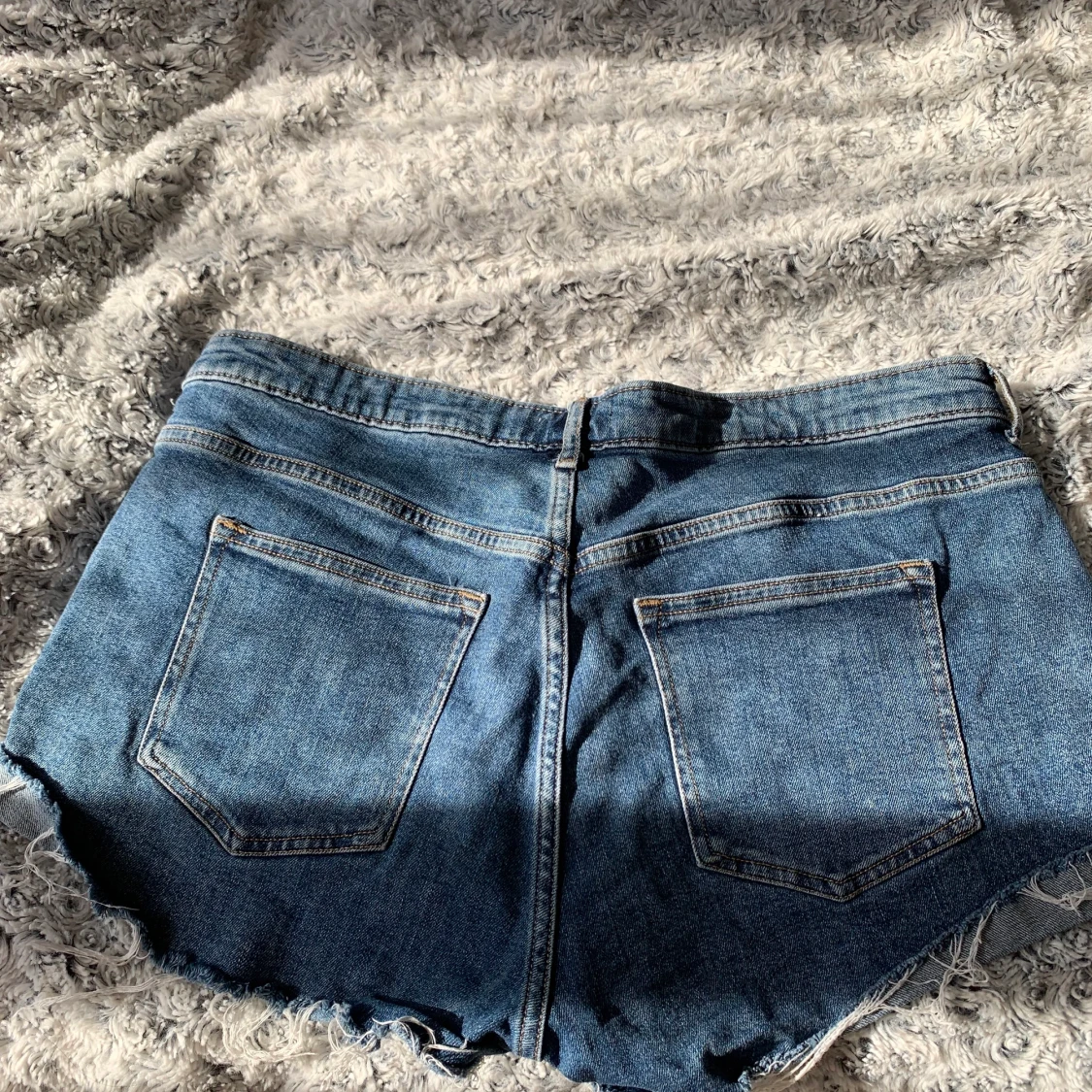 Blå Jeans shorts  - 90
