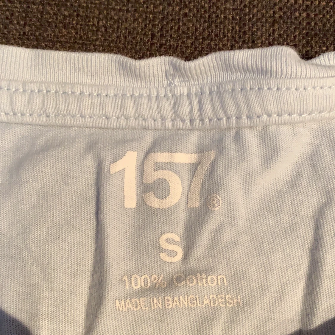 Regular light blue t-shirt - 90