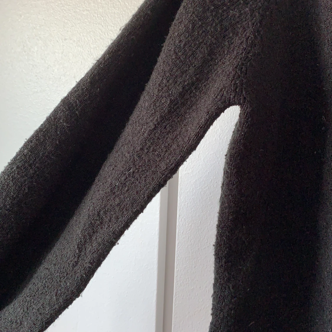 Svart Stickad tröja  - 91